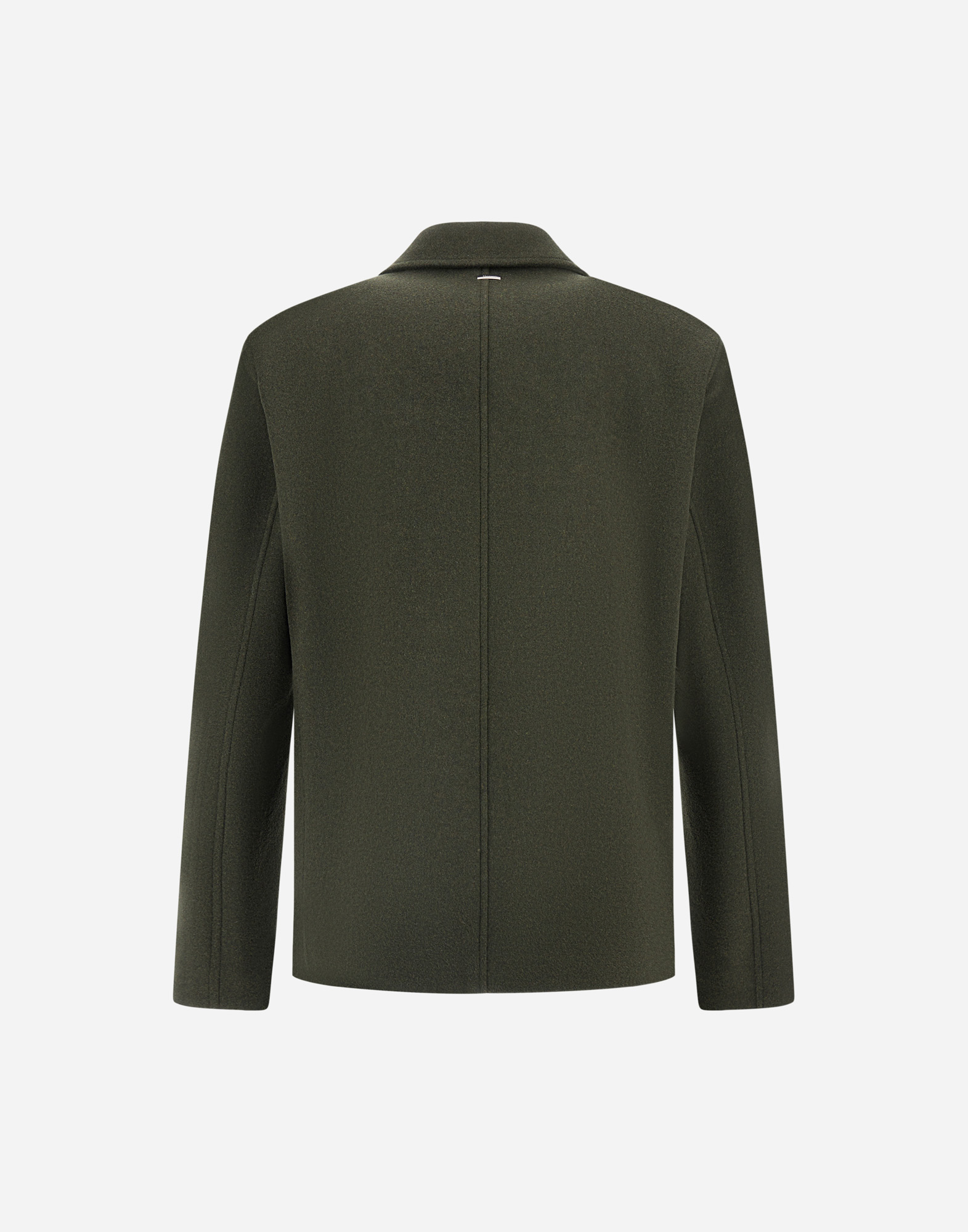 Herno Casual Jacket With Chest Pocket And Collared Design In Green