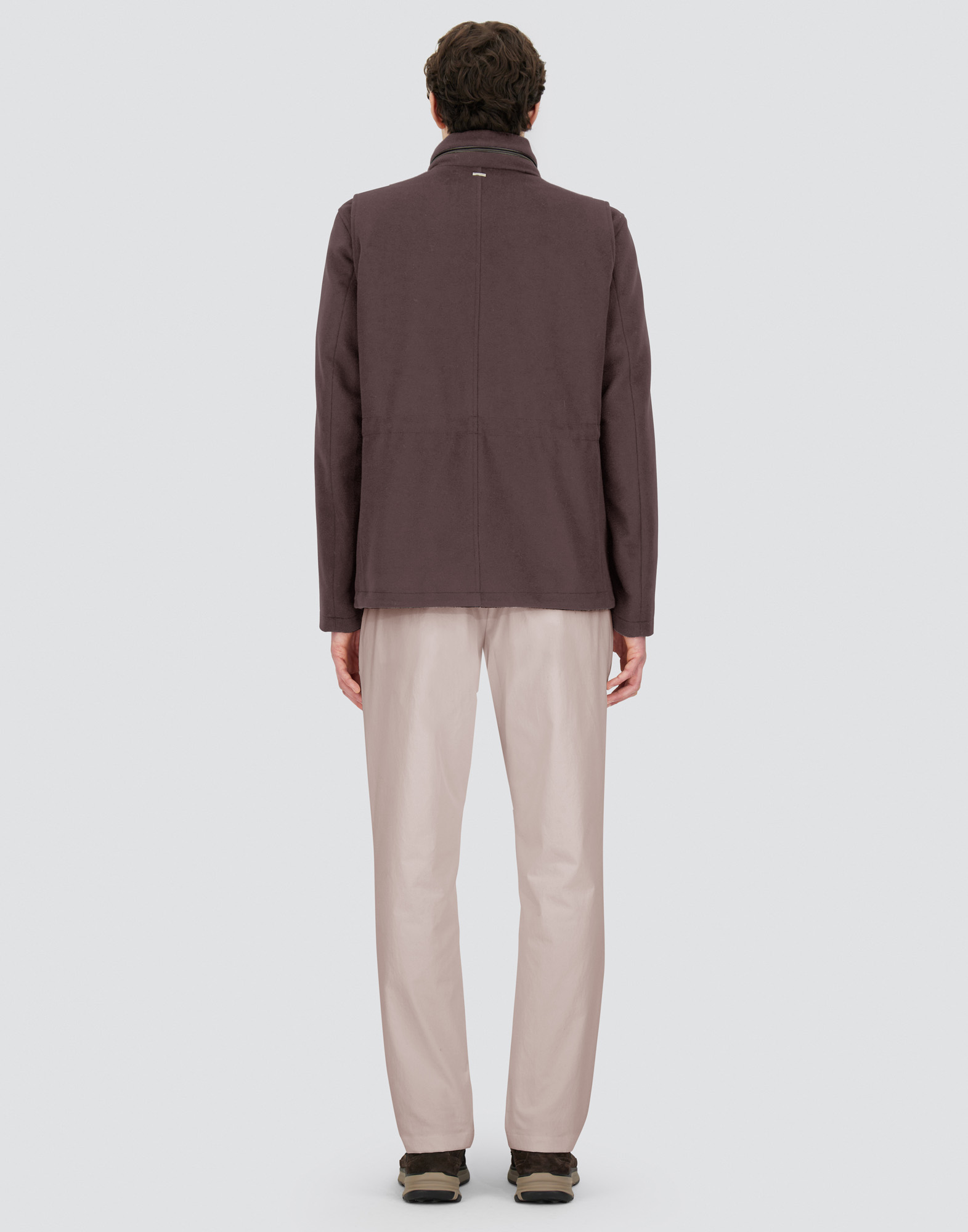 Herno Flap-pocket Jacket In Brown